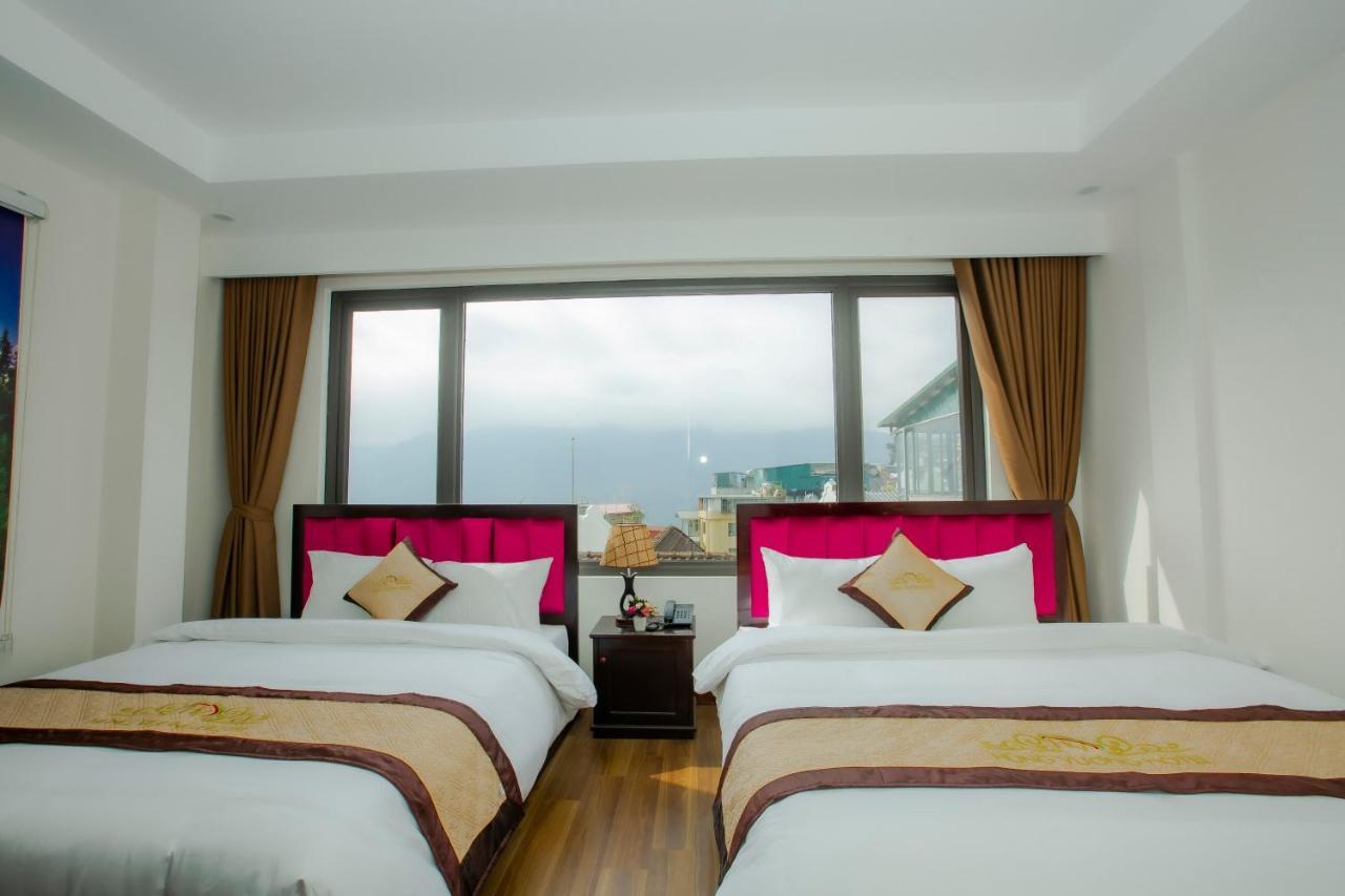 Sapa King Hotel Hung Vuong Hotel Exteriér fotografie