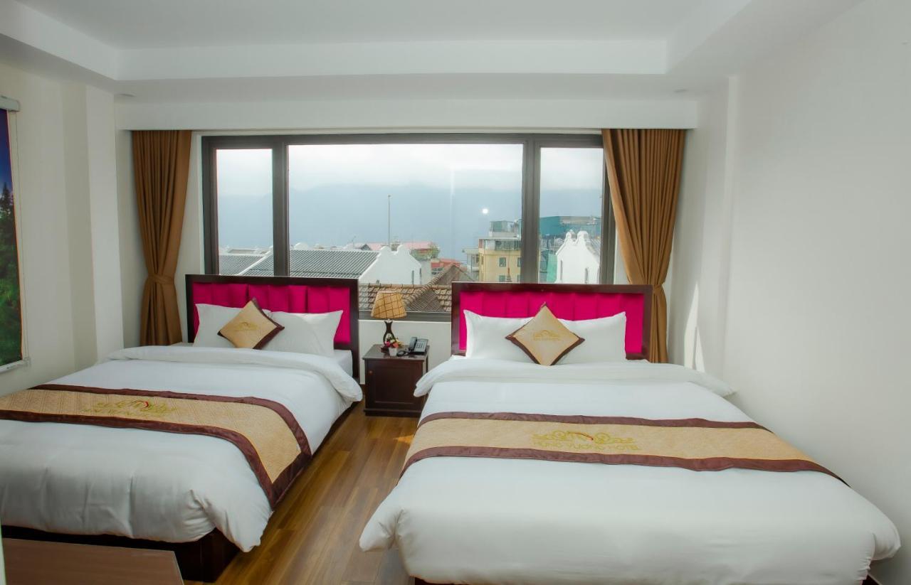 Sapa King Hotel Hung Vuong Hotel Exteriér fotografie