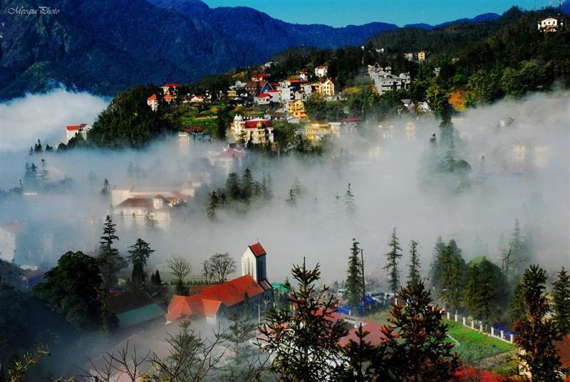 Sapa King Hotel Hung Vuong Hotel Exteriér fotografie
